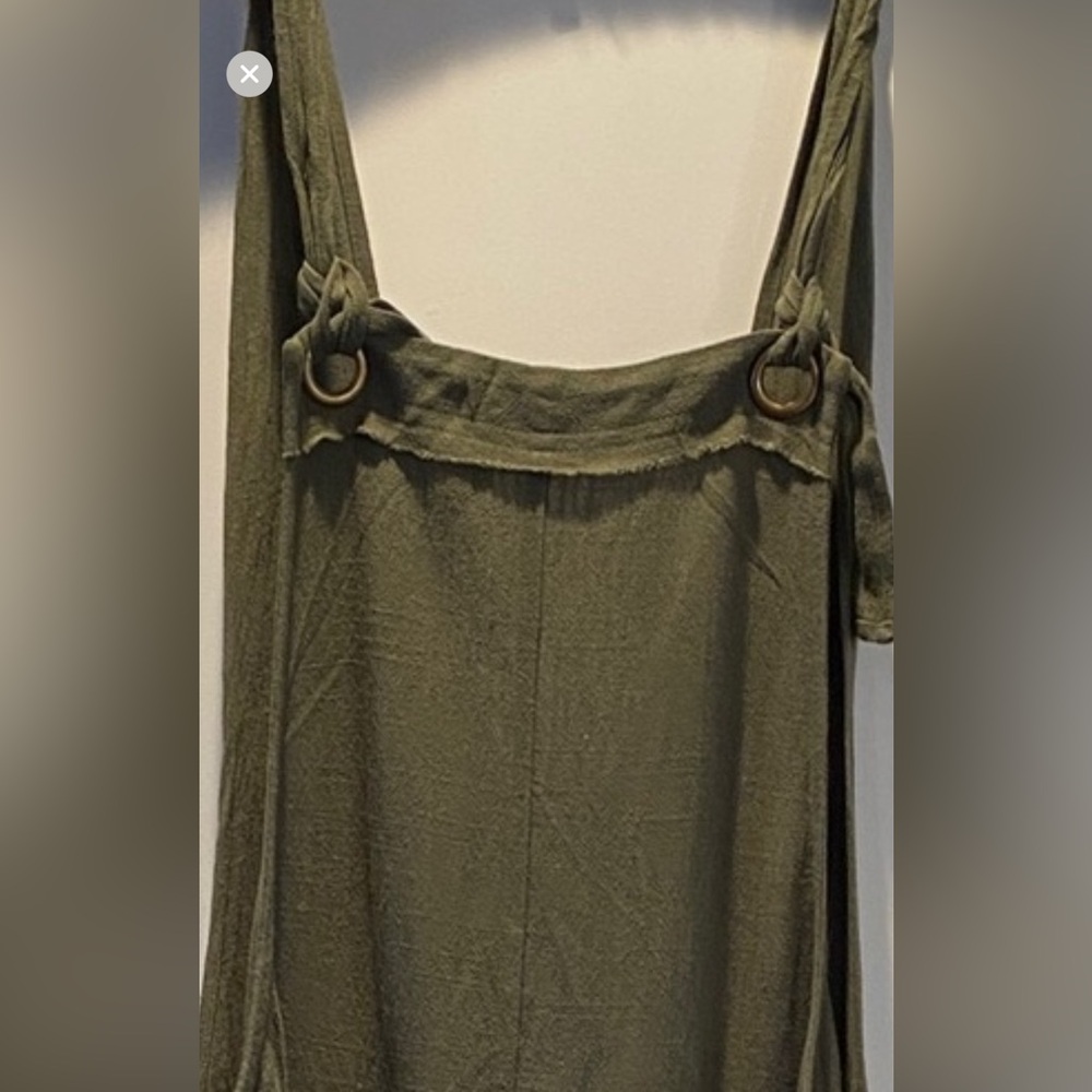 NWT NATURAL LIFE JUMPSUIT OLIVE GREEN